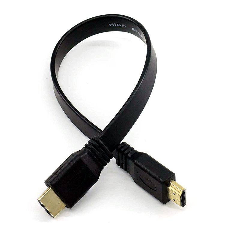 Ultra Thin Fpv 20 Pin HDMI 1080p Male to Male Ccs Conductor 1.4v Flat Slim HDMI Cable